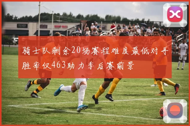 骑士队剩余20场赛程难度最低对手胜率仅463助力季后赛前景